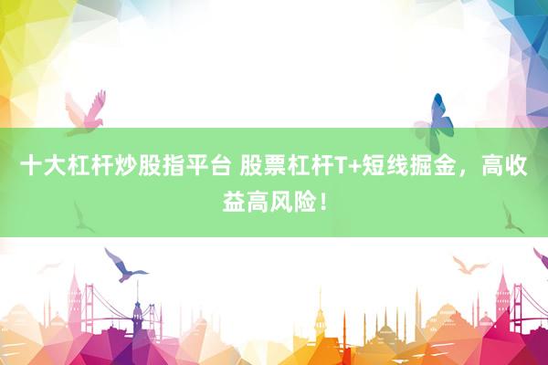 十大杠杆炒股指平台 股票杠杆T+短线掘金，高收益高风险！