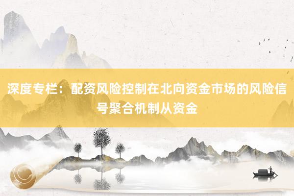 深度专栏：配资风险控制在北向资金市场的风险信号聚合机制从资金